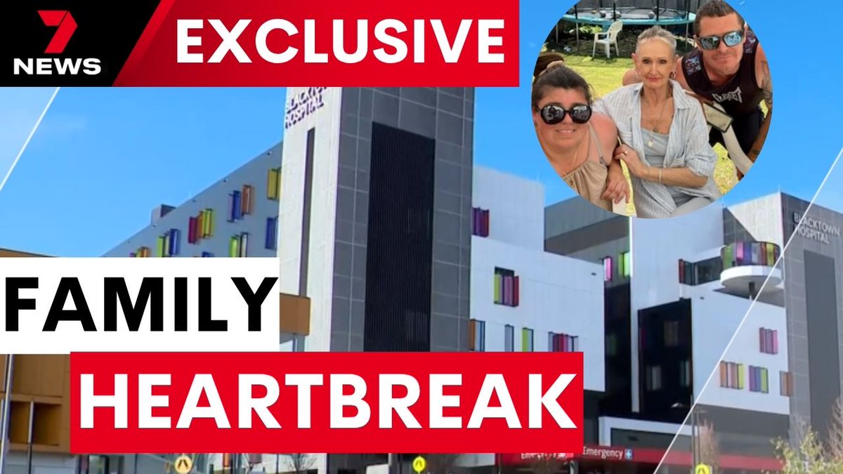 Horrifying new details have emerged about the Blacktown Hospital emergency, with heartbroken families speaking out, one woman even claiming her mother-in-law was murdered. youtu.be/JE4LD8job1s #7NEWS