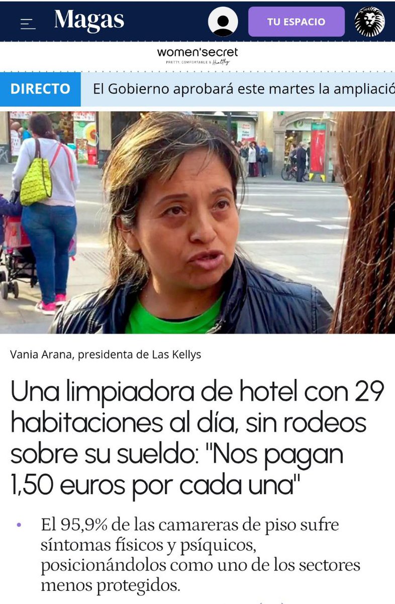 Cómo veis, estamos cargadas de razones para impulsar un cambio de sistema. No es posible que la sociedad trabajadora sea totalmente esclava de una "élite" fraudulenta, ladrona y criminal.
elespanol.com/mujer/estilo-v…