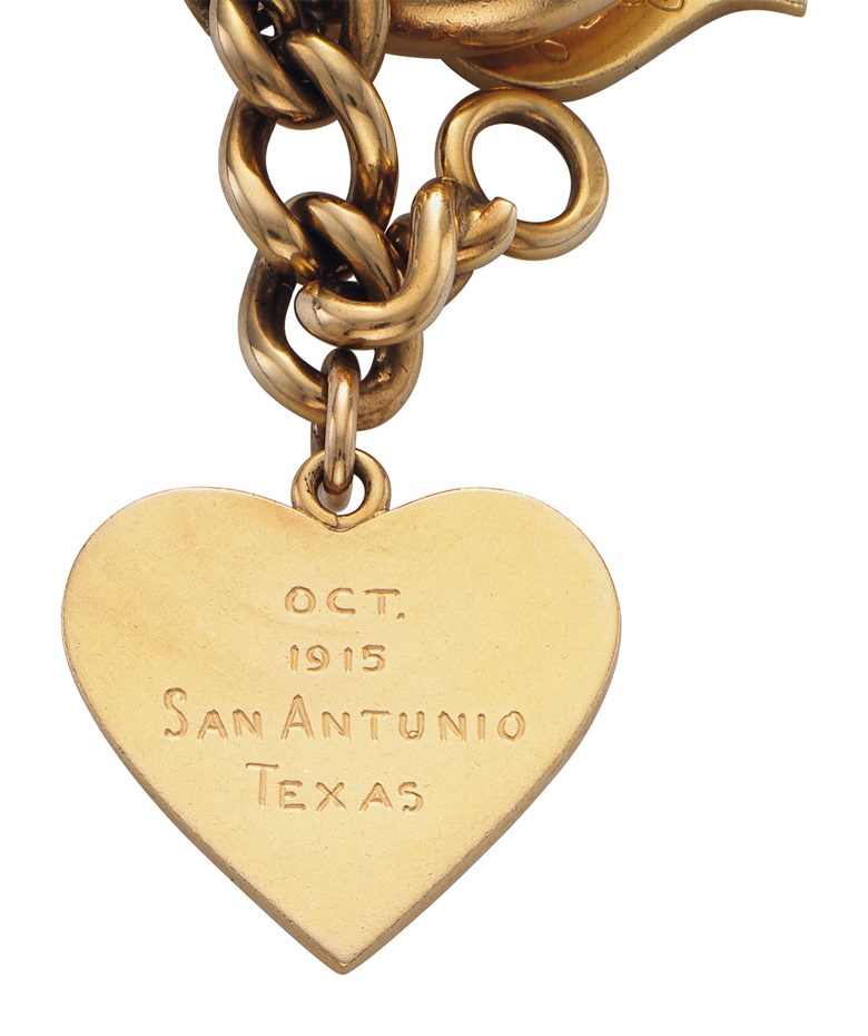 Charm bracelet from Mamie Heisenhower ... tells a First Lady Story... sold at Christie's in 2017 for $20,000