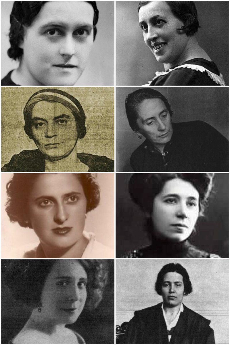 Victoria Kent, Margarita Nelken, María Lejárraga, Matilde de la Torre, Julia Álvarez, Veneranda Manzano, Francisca Bohigas, Dolores Ibárruri.

Sus nombres formaron parte de la historia del parlamentarismo español y sus rostros lo harán, ahora, de las paredes del Congreso. Se
