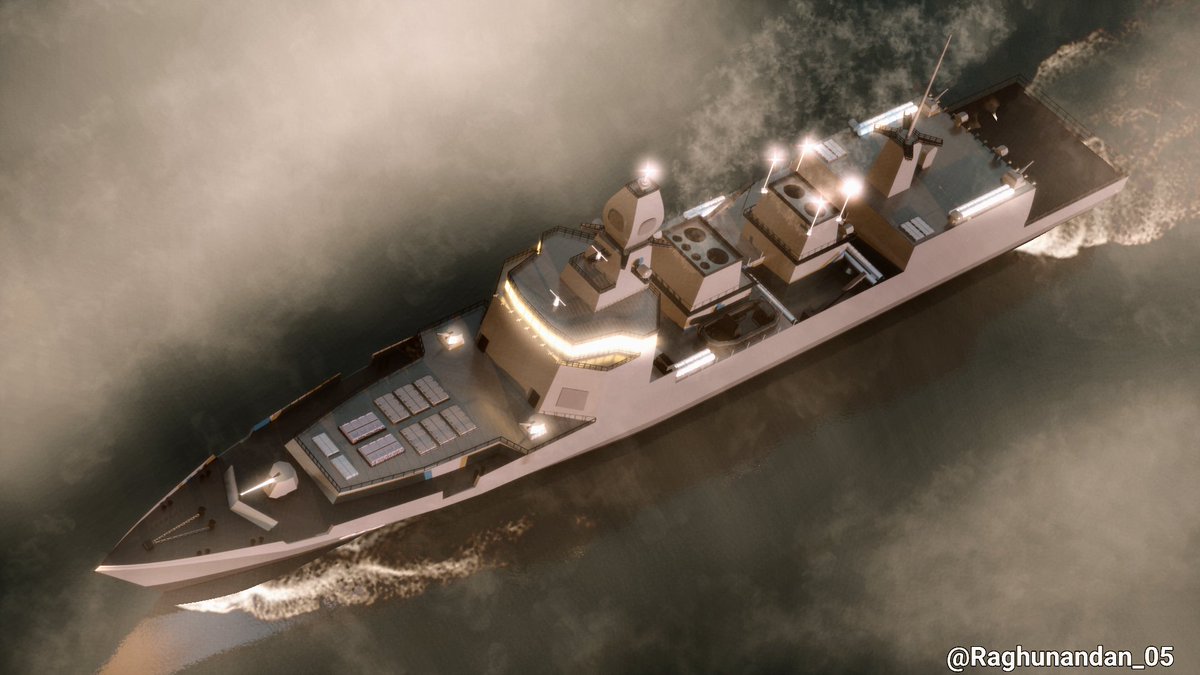 Raghunandan_05's tweet image. PROJECT 18 . Indian Navies next gen destroyers .