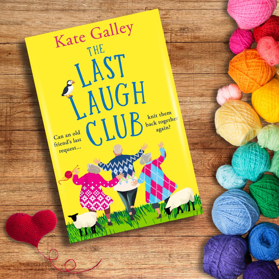 Kate Galley (@kategalley1) on Twitter photo Publication day for The Last Laugh Club!
What will you find inside…
The Beautiful Shetland Islands
Knitting!🧶
Three former colleagues
A road trip
Ashes to scatter
Old secrets resurfacing
Lots of fun!
<a href="/BoldwoodBooks/">Boldwood Books</a> Publication day for The Last Laugh Club!
What will you find inside…
The Beautiful Shetland Islands
Knitting!🧶
Three former colleagues
A road trip
Ashes to scatter
Old secrets resurfacing
Lots of fun!
<a href="/BoldwoodBooks/">Boldwood Books</a>