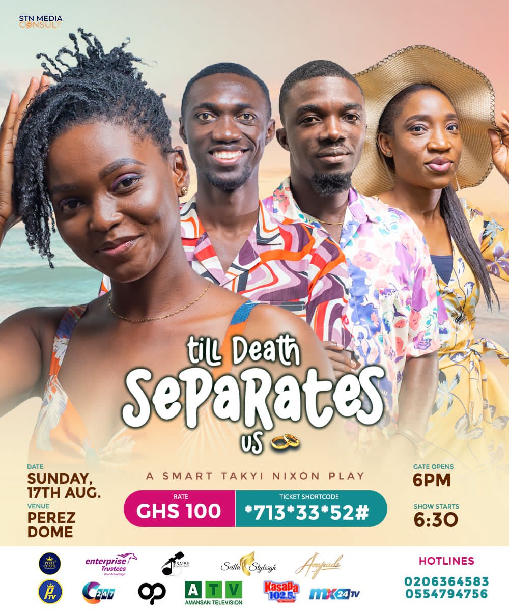 Louis_SK_Apetor's tweet image. A Must Watch Stage Play!
Reckoning for the Koduah and Dzakpasu family.
You don’t want to miss this family stage play at the Perez Dome on Sunday, 17th August, 2025.
#Time is 6pm. #Rate: Ghs100 #shortcode *713*33*52#
#mbeumo #40DaysOfPower #SHATTAWALE
#BigBrotherNaija