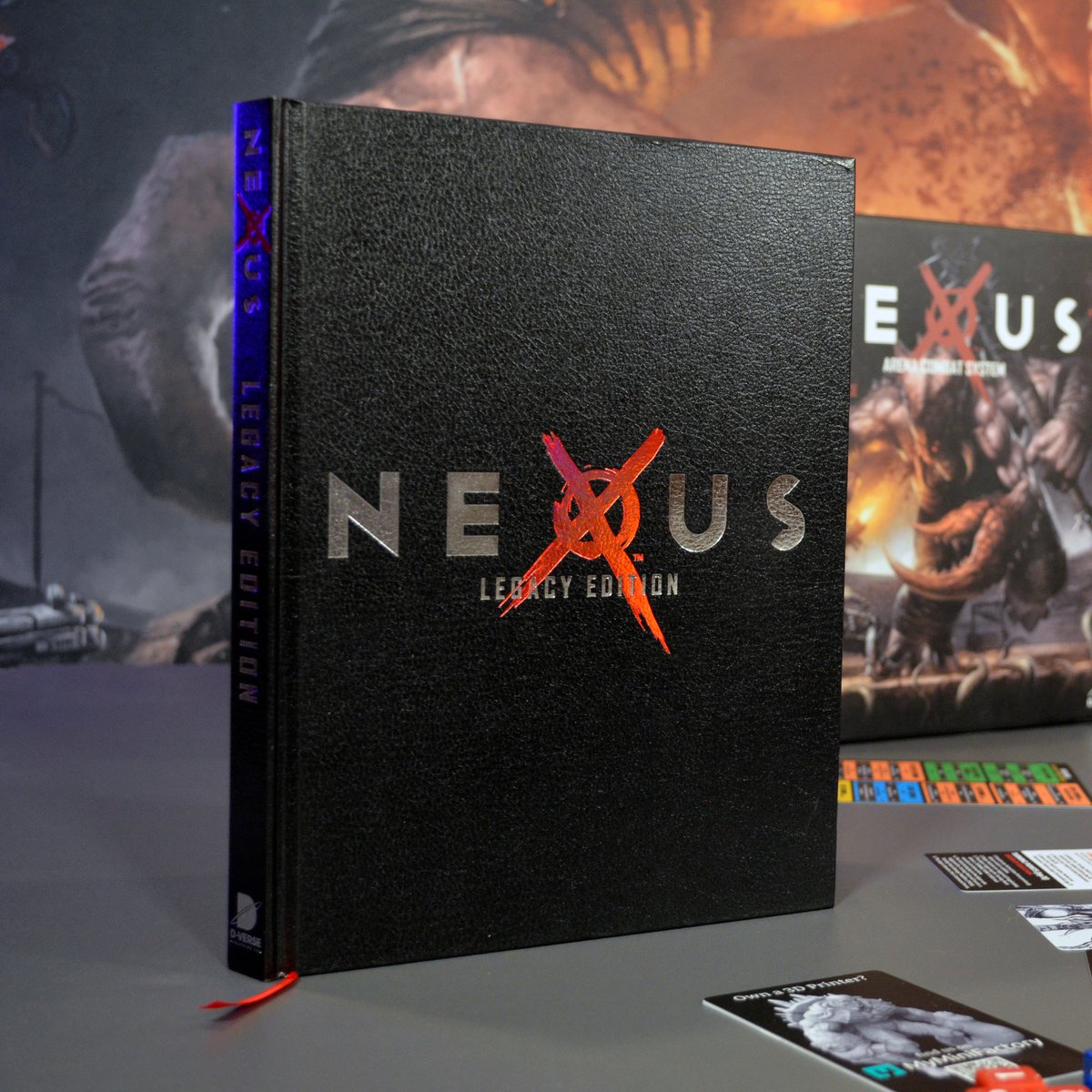 longpackgames's tweet photo. 😯A spectacle from a distance, a treasure up close.
🫳Look, touch, and be amazed.

#nexus #RPGGEEK #RPGG #TTRPG #DnD #DnD5e #5E #ProjectWeLove #showcase https://t.co/a14kyk9KRC