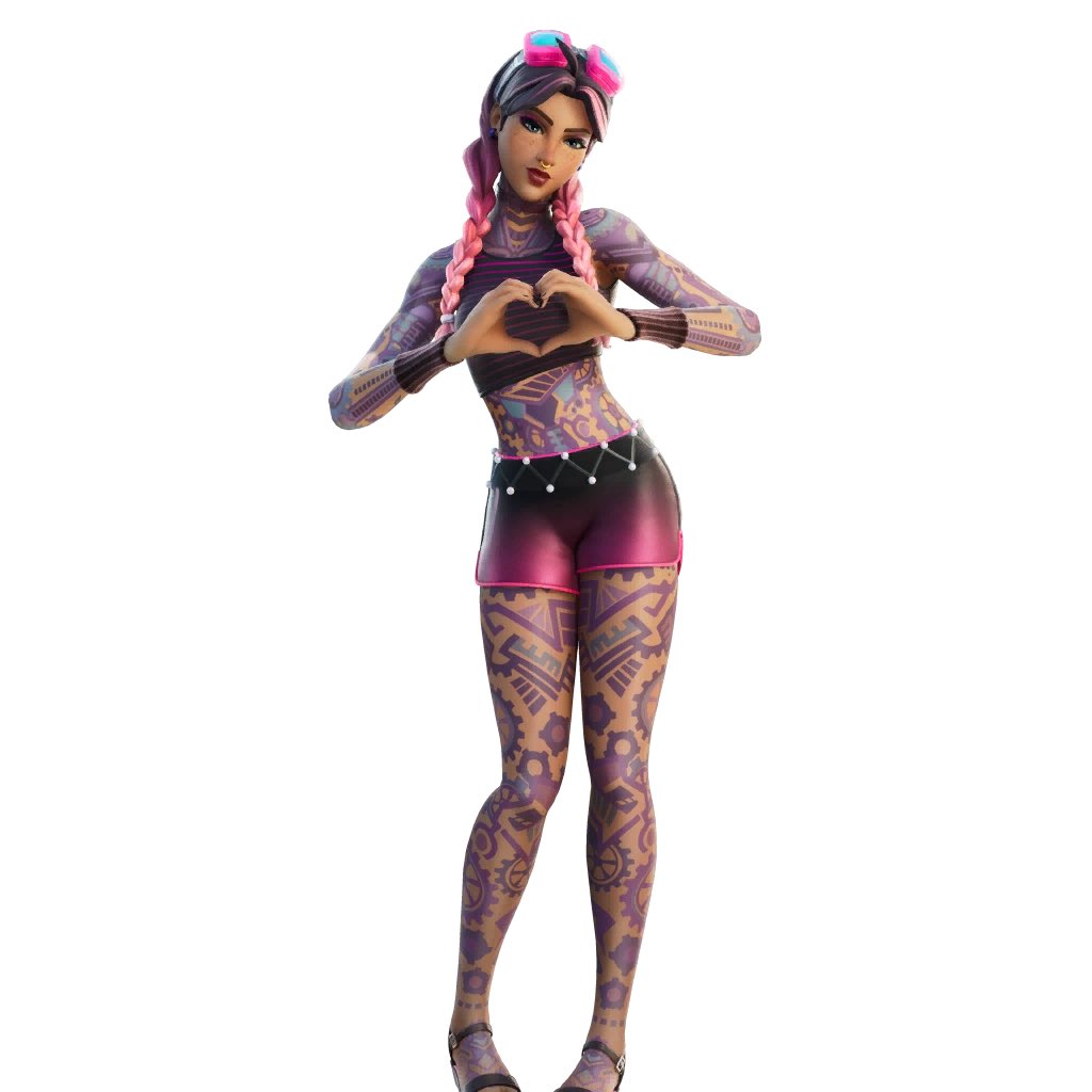 MYSTEBBINS's tweet image. summer gfs machinist and jules… #fortnite #nitroengineering