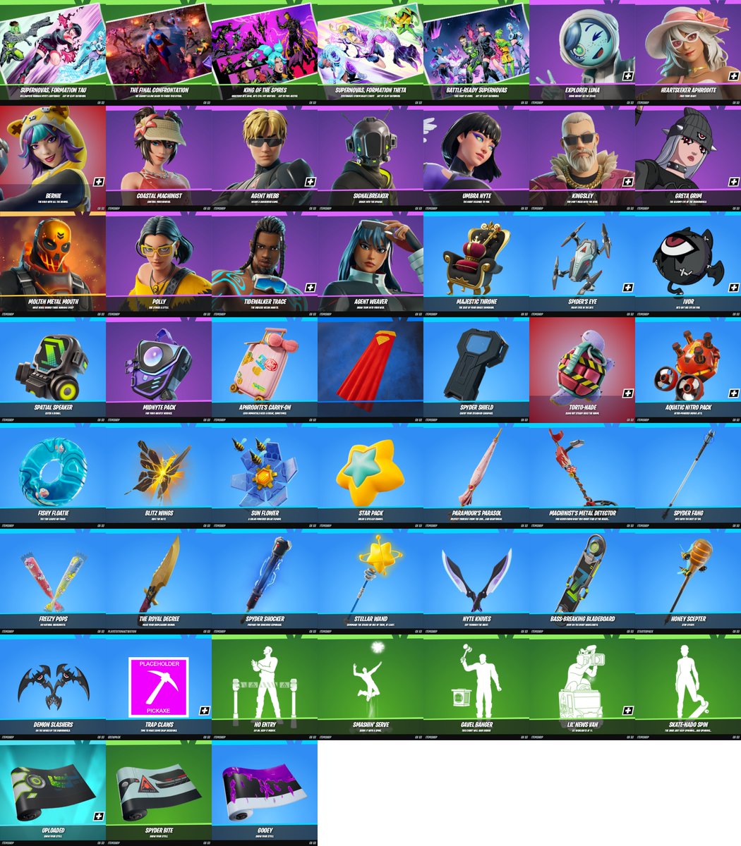 Non-Encrypted Cosmetics this update: