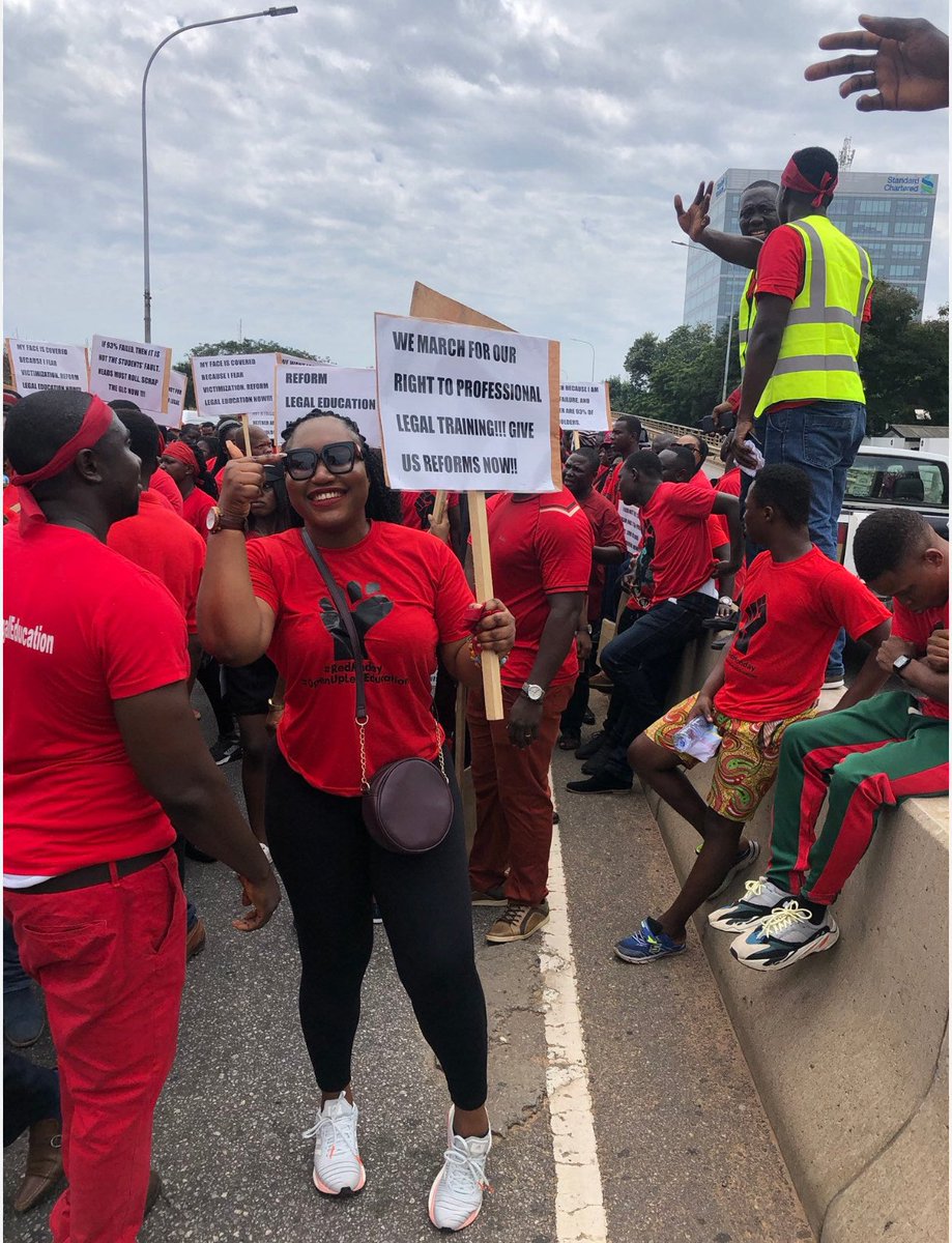 Today, I celebrate courage — the kind that refuses to look away.

I celebrate Regina Amegah, who, even after passing her law exams, did not walk off into comfort.