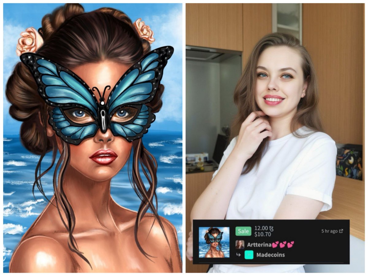 Gm dear fam ☕🐈
Happy #TEZOSTUESDAY 💋

           🦋   SOLD    🦋

OMG, thank you my dear <a href="/OliphantLeonard/">Madecoins</a> for this morning's surprise 🥰🥰🥰
I really appreciate your support and everything you do for web3🙏💞💞 You made my Tuesday so happy 🎊💃💃

Much love and respect 💞🤗