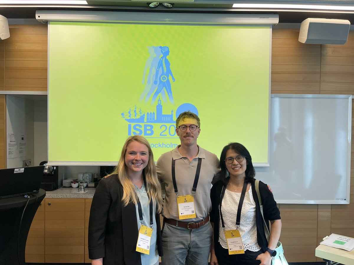 AmeliaSBruce's tweet photo. What a great opportunity presenting at #isb2025 in the Impact Biomechanics session 🙌 Great discussion across all speakers and audience members moderated by Joe Hamill and Cara Masterson! @ISBiomechanics @uksmri @ukchs https://t.co/YpUJ4uK2Od