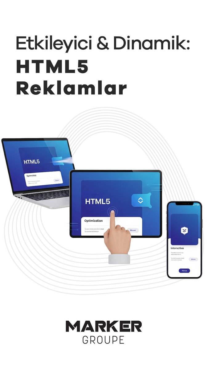 markergroupe's tweet image. 🌐HTML5 reklamlar, uyumlu, etkileşimli ve hızlı yapısıyla dijitalin geleceğidir. Marker Groupe ile HTML5 reklamlarınız sadece göze hitap etmekle kalmaz, etkileşimi ve dönüşümü artırır.
👉 blog.markergroupe.com/tr/html5-rekla…
#MarkerGroupe #HTML5Banner #DijitalReklam #RichMedia #HTMLBanner