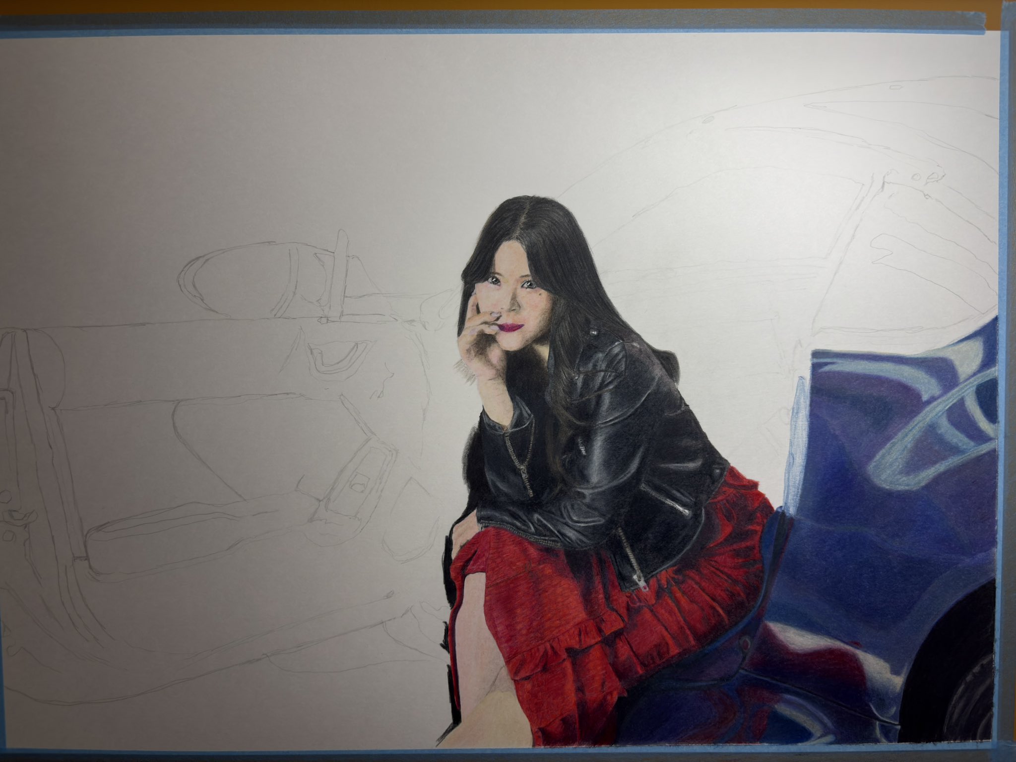 ど素人絵画 ヨネダ モチマル on X: 