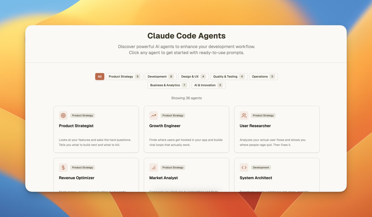 alexchristou_'s tweet image. Tell me the best Claude Code agent you&apos;ve used

Will add it to the directory