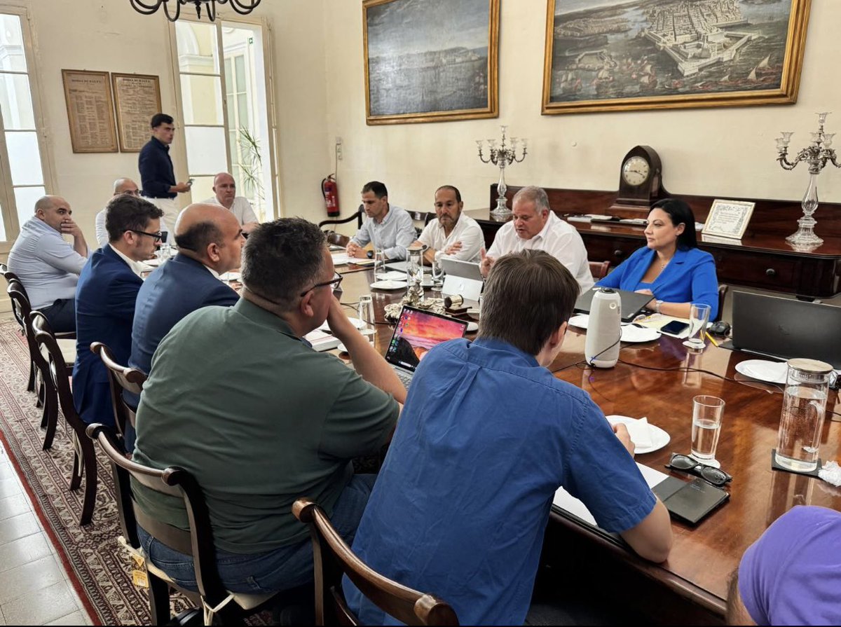 william_vella's tweet photo. Pleasure meeting @MaltaChamber together with MEP @peteragius_eu to discuss key EU matters impacting Maltese businesses. The discussion focused on shared priorities, strengthening Malta’s competitiveness and ensuring the voice of the local business community is heard at EU level. https://t.co/X2IHN6HGYU