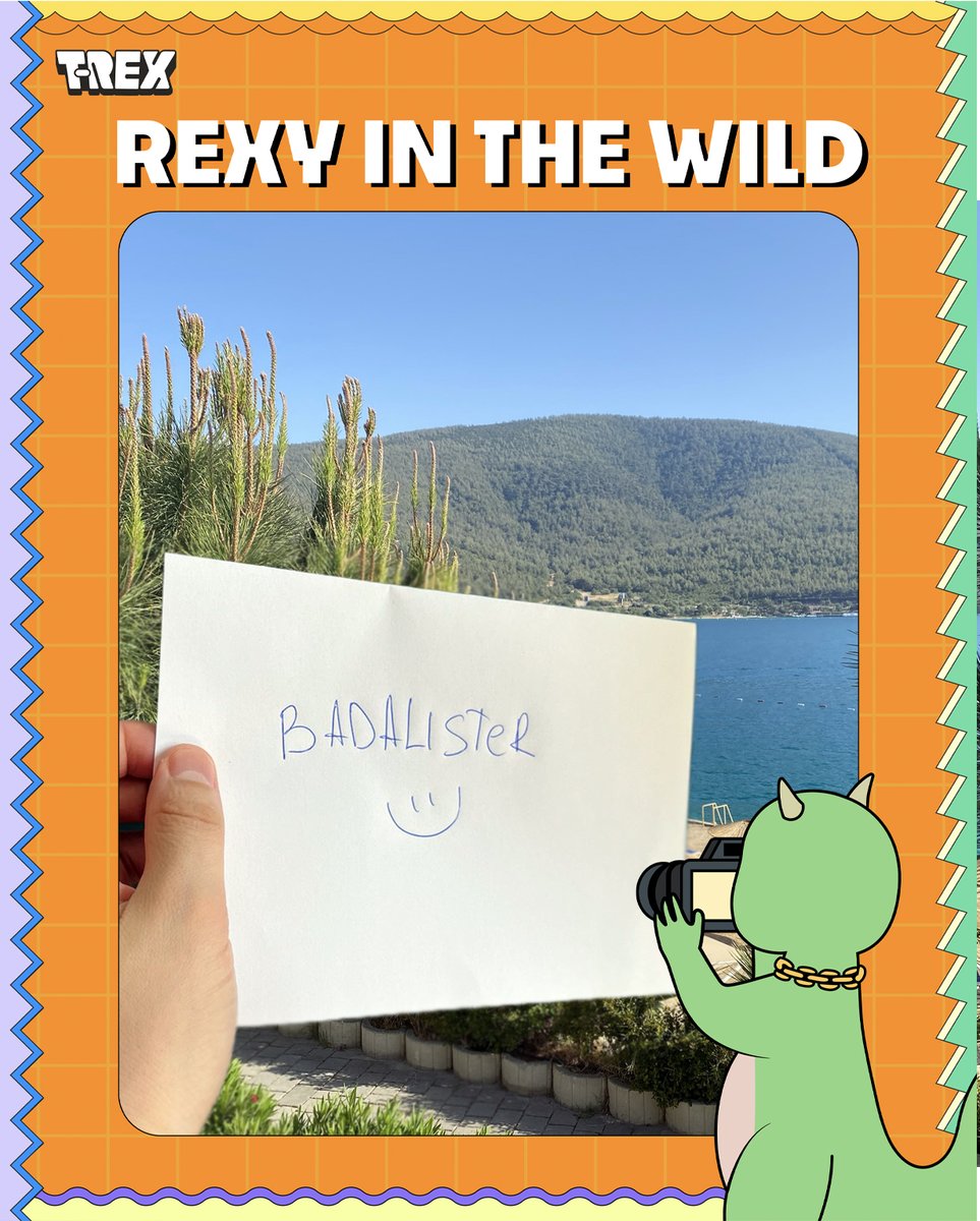ValentinMoshuk's tweet photo. ROAR Day #3
@TREX_chain
#RexyInTheWild https://t.co/yg5qPssNkB