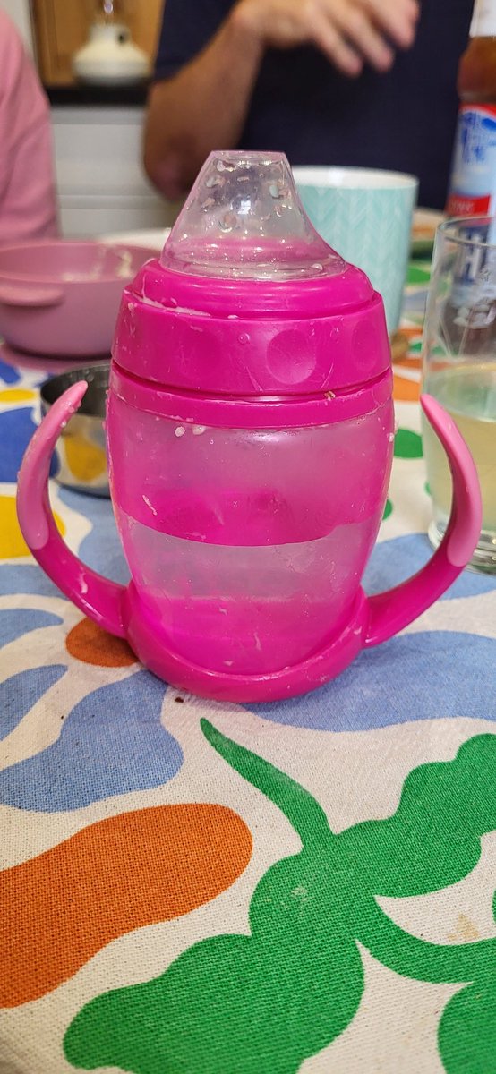 Galactus has been heralded in the form of my daughter's water cup #TheFantasticFour