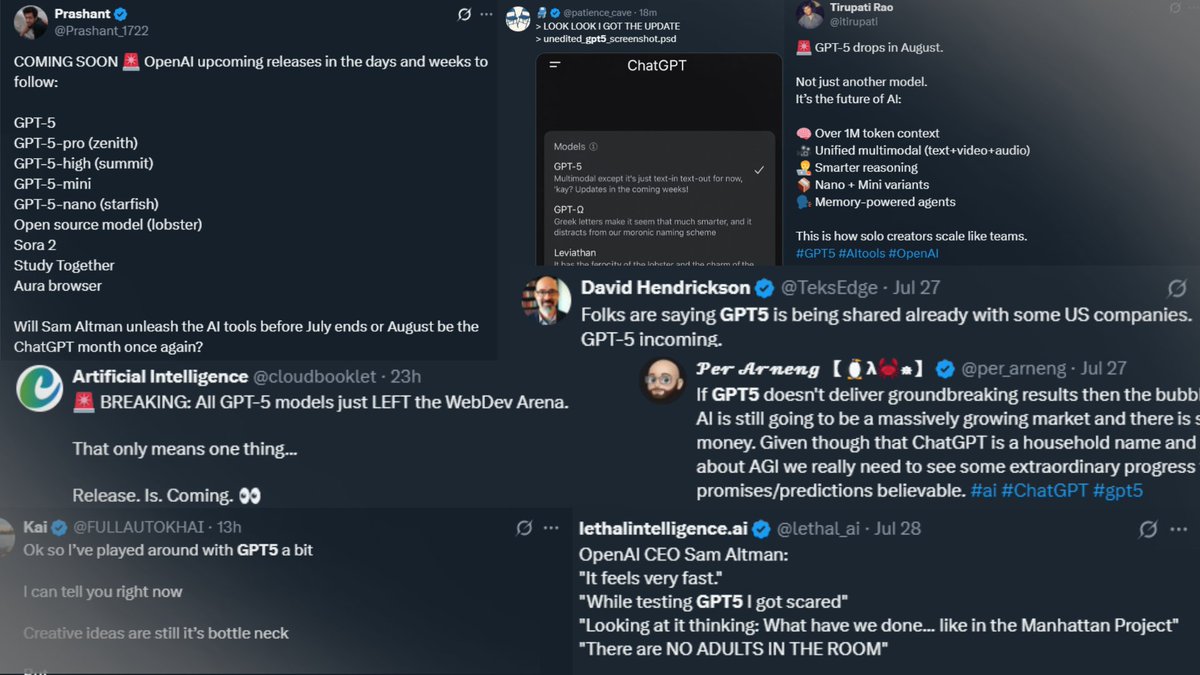 sir_jaxolotl's tweet photo. $GPT5 will be the next play that I've been waiting for.

Accumulated a percent over 80-100k range and it will definitely pop off as soon as it's released.

Should be easy to hit 1m, retrace, then higher.

FZeKNyhyurM56hn4QzCkuYetRSENB11xaGxVHvkYbonk https://t.co/l0CQExV2aO