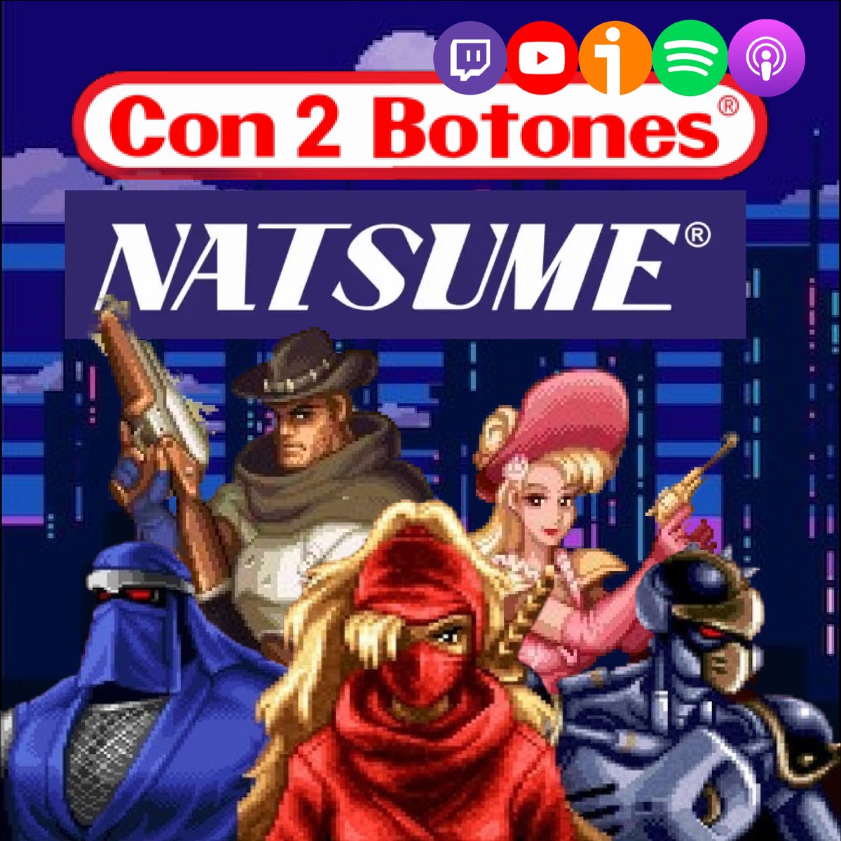 Con 2 Botones (@con2botones) on Twitter photo ‼️Nuevo Radio Podcast‼️
5x43 - NATSUME - Ninjas, Vaqueros y Mapaches que disparan!
Colaboran:
<a href="/Evil_RyuZ/">Sega no Tatsujin</a>
<a href="/Ratoncito_X4/">Ratoncito_x4</a>
🟧Ivoox
go.ivoox.com/rf/154093746
🟪Apple podcast
podcasts.apple.com/es/podcast/con…
🟩Spotify
open.spotify.com/show/1PMgcP665…
También en
🟥YouTube
youtu.be/zuwXudj9SZQ?si… ‼️Nuevo Radio Podcast‼️
5x43 - NATSUME - Ninjas, Vaqueros y Mapaches que disparan!
Colaboran:
<a href="/Evil_RyuZ/">Sega no Tatsujin</a>
<a href="/Ratoncito_X4/">Ratoncito_x4</a>
🟧Ivoox
go.ivoox.com/rf/154093746
🟪Apple podcast
podcasts.apple.com/es/podcast/con…
🟩Spotify
open.spotify.com/show/1PMgcP665…
También en
🟥YouTube
youtu.be/zuwXudj9SZQ?si…