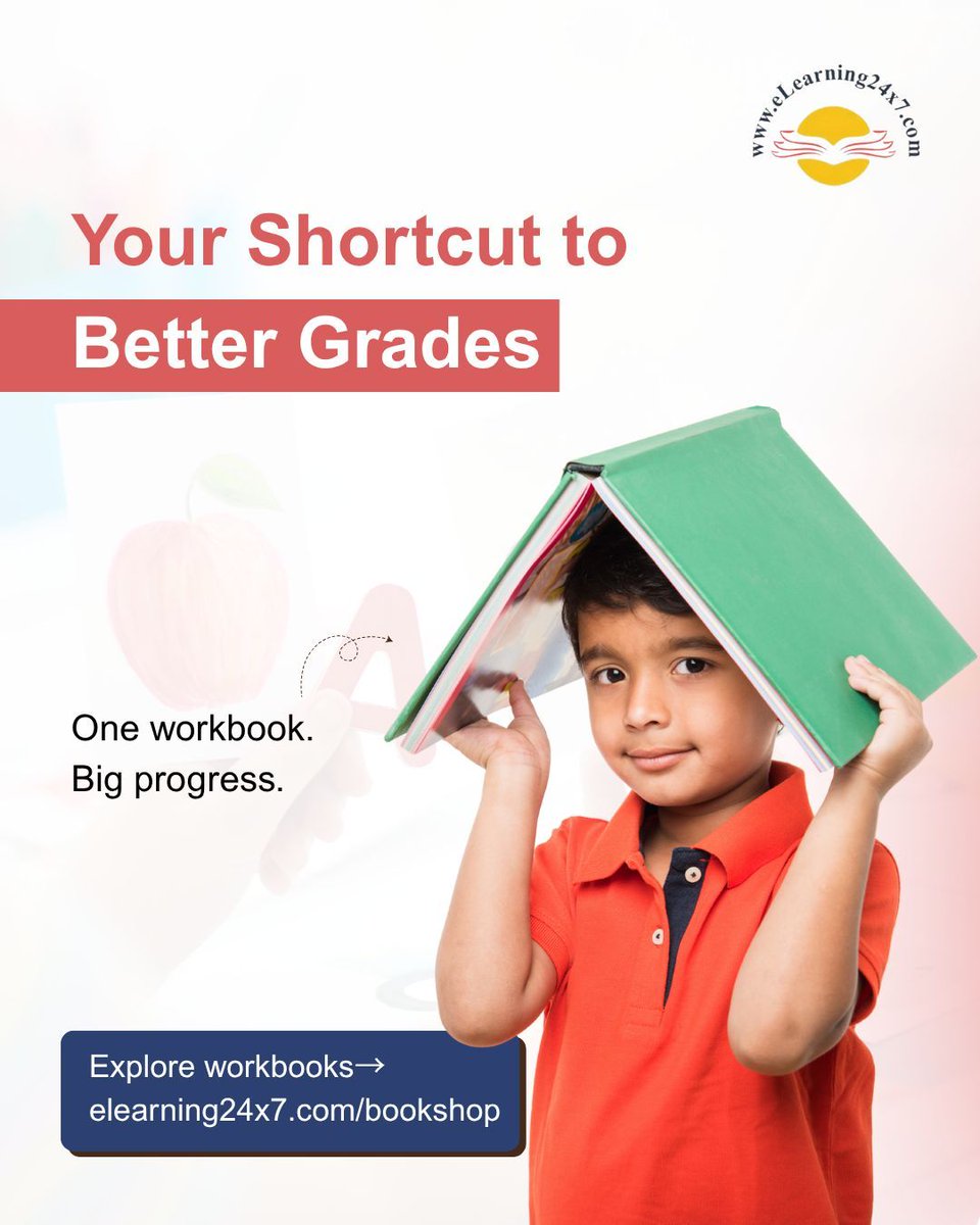 elearning24x7's tweet photo. Why wait? Grab the shortcut & watch those grades shine!
One workbook, endless confidence.
Start today → https://t.co/7LRvfWWhyz
#download #smartpractice #worksheet #learningthroughplay #nursery #workbooks #practicedaily https://t.co/7K0yka49gC