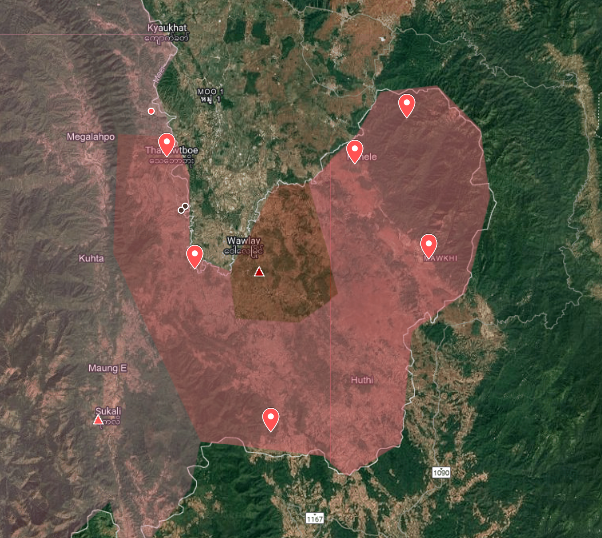 In May, KNLA captured a number of bases on the border region of Hlaingbwe township, including Kha Law Day and Tar Lay, increasing their control in this region.

Over recent months, KNLA and joint forces also captured several important bases in the War Lee region, on the Thai