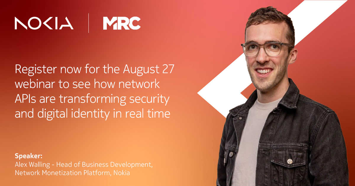 nokiaindustries's tweet image. Join us for a practical session on how programmable network APIs are helping digital platforms secure logins, verify identities, and block SIM swap fraud in real time.
nokia.ly/474iHM6
#NetworkAPI #NetworkasCode #DigitalIdentity #SilentAuthentication