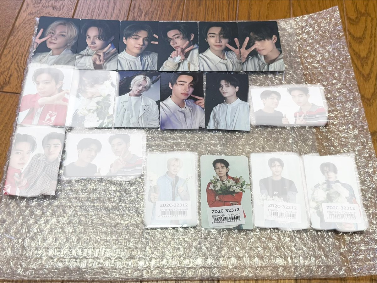 sunoochanl_0's tweet photo. ENHYPEN 宵 -YOI- トレカ 交換 買取 ユニバ 特典 過去トレカ

[譲] ジョンウォン ヒスン ジェイ ジェイク ソンフン ニキ

[求] 未所持ソヌ
       未使用シリアル
       買取

ヤンマー両日手渡し、大阪手渡し、郵送(同日発送)可能です！

お気軽にお声掛けください♩

#ENHYPEN交換 #ENHYPEN買取 https://t.co/JPH07nqxWp