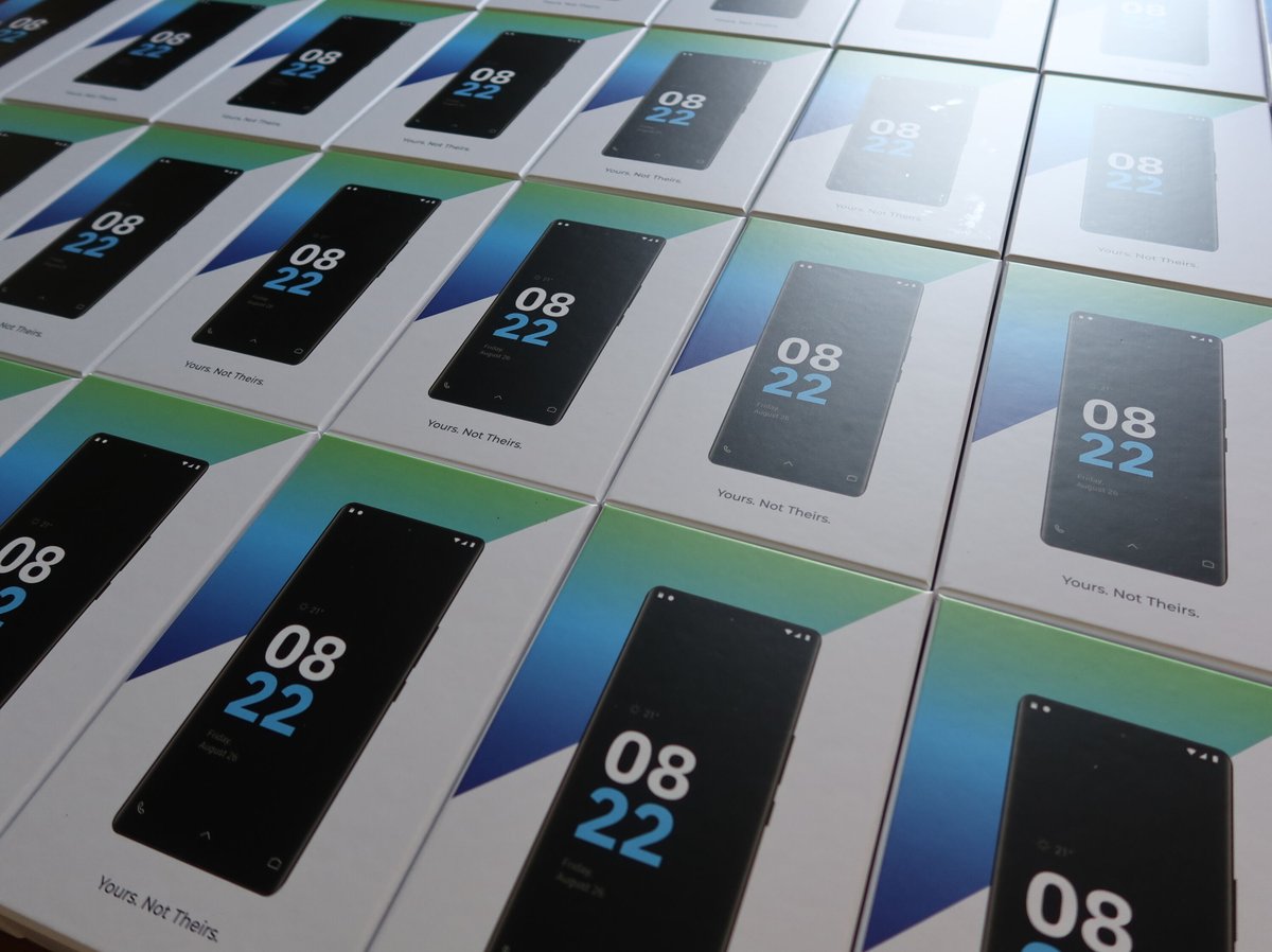 YourDataNetwork's tweet image. They’re here!

Last week, the very first OwnPhones landed in the hands of their new owners.
Real devices for real people that want real digital freedom.

After months of preparation, testing, and development, our privacy-first smartphone is no longer just a vision. It’s real, it
