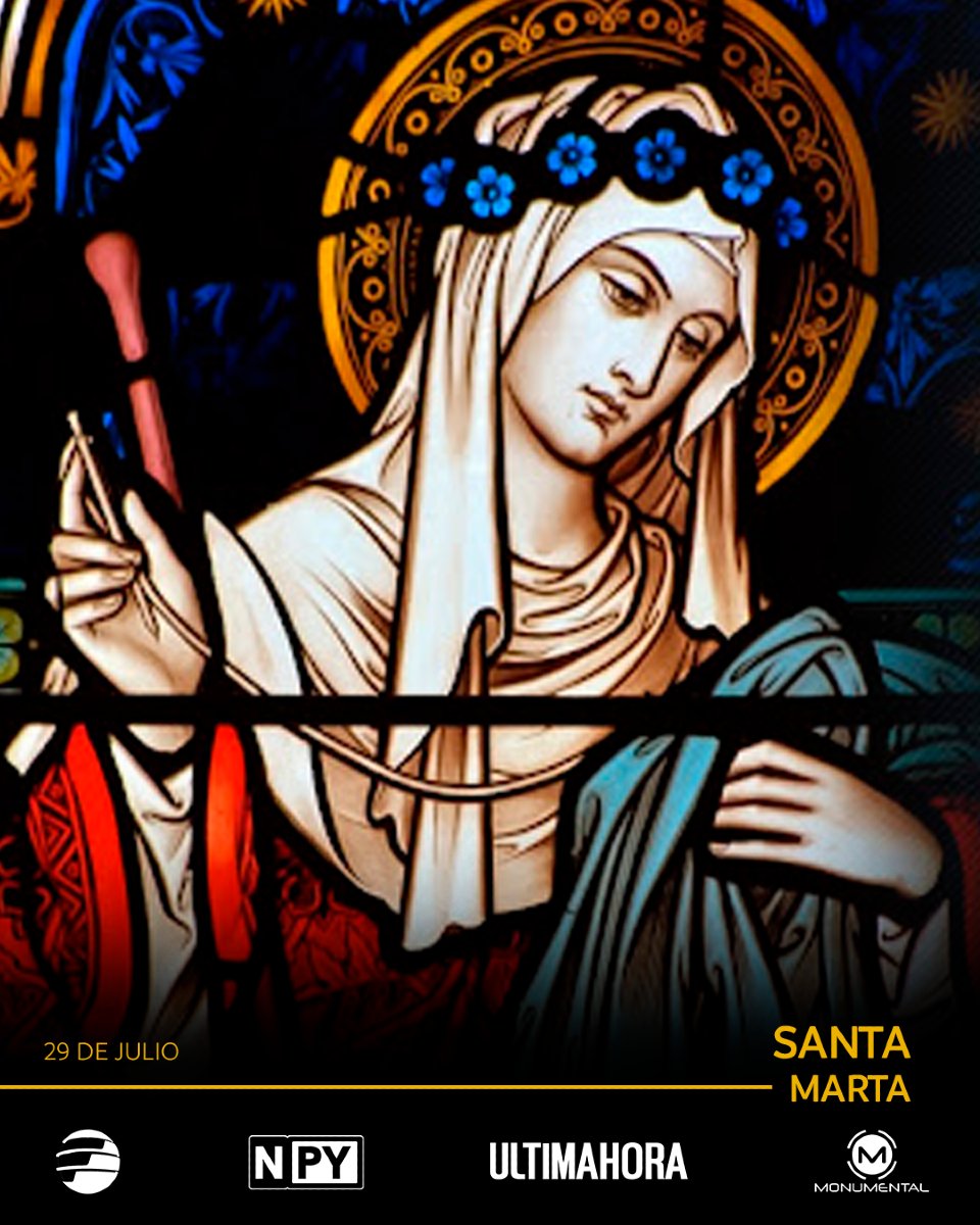 UltimaHoracom's tweet image. Santa Marta, señora del hogar y amiga fiel de Jesús 🏡❤️✝️
En la casa de Santa Marta siempre hubo lugar para el Maestro. Lo sirvió con amor, lo recibió con ternura y le ofreció descanso en medio del camino.
Patrona de los hoteleros y símbolo de la hospitalidad generosa, cada 29…