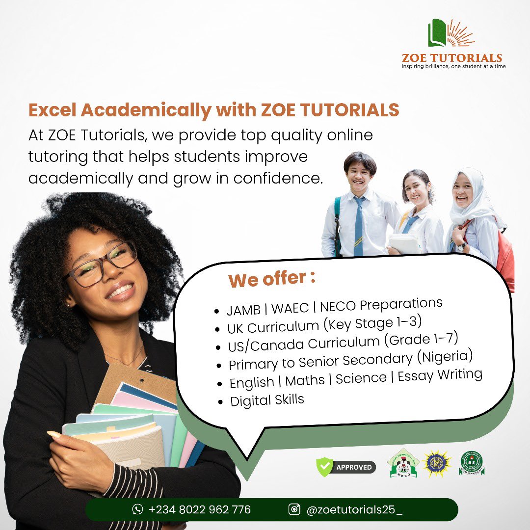 zoetutorials25_'s tweet image. Click the link in my bio for more info!
#onlinetutoring #onlinetutor #onlinetuition #onlineschool