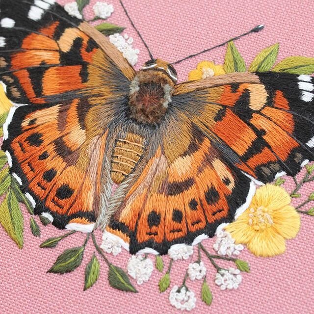 Emillie Ferris, contemporary English embroidery artist #womensart