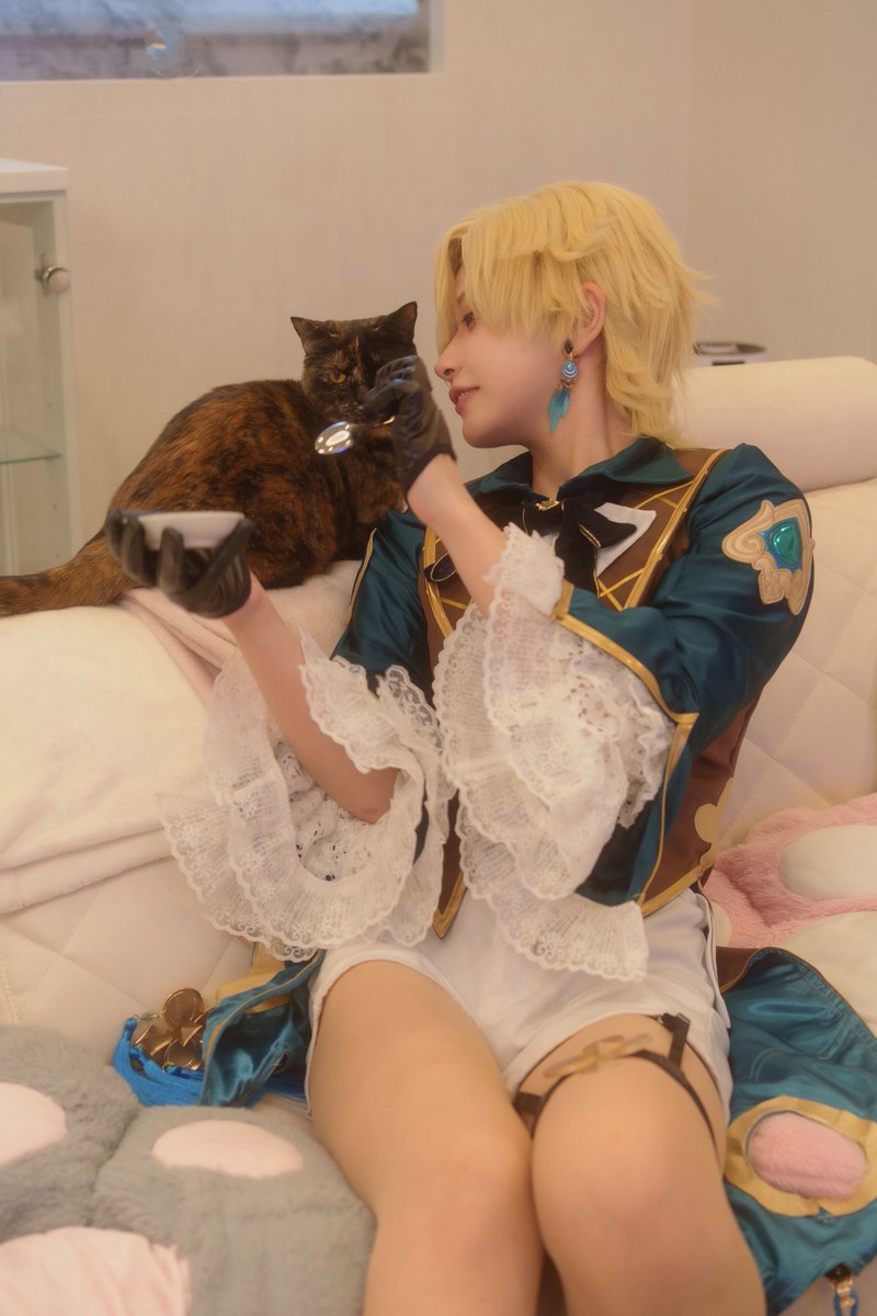 take_torao's tweet image. cos
アベンチュリン/崩壊スターレイル

🐈

P.@kenosaka1977 
 #Aventurine  #HonkaiStaiRail