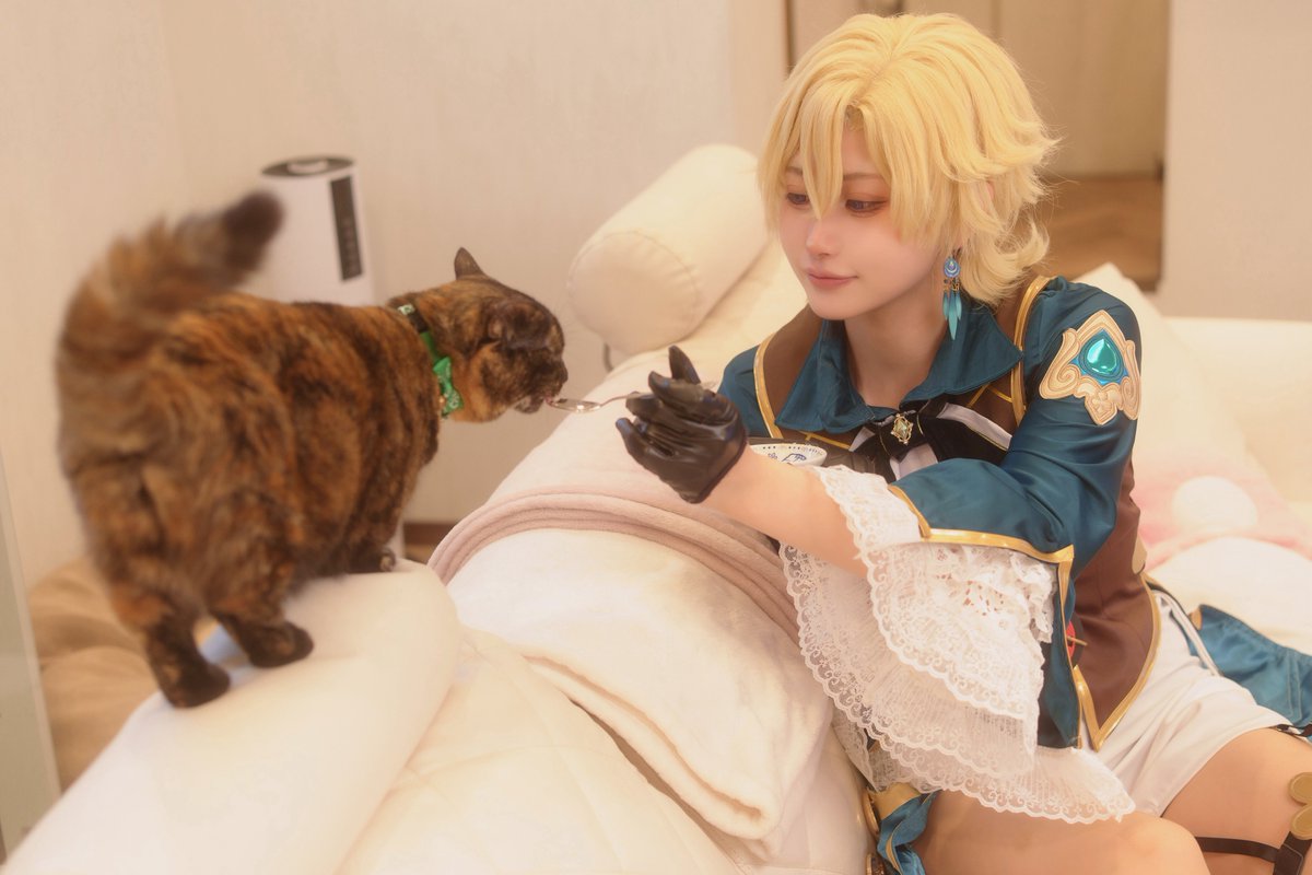 take_torao's tweet image. cos
アベンチュリン/崩壊スターレイル

🐈

P.@kenosaka1977 
 #Aventurine  #HonkaiStaiRail