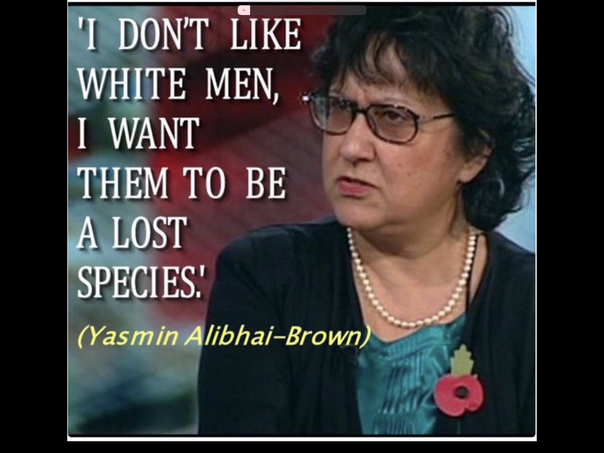 So she’s on Jeremy Vine again, J A Brown the racist defender of everything  Islam. The woman taken in by the UK when she was kicked out of Uganda by a real racist. Why she is given a platform, if she was a white christian woman she would have been cancelled years ago.