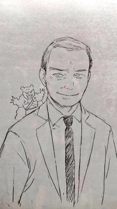 #おじさんのイラストだけで興味を持ってくれる方へ届け おやっさんじゃない人たち編