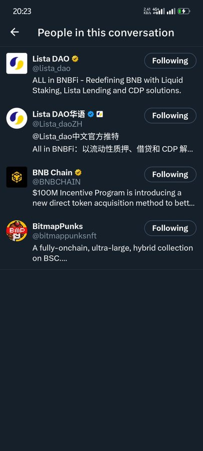 btc1111_david's tweet photo. @lista_dao @bitmappunksnft @BNBCHAIN congrats for partnering with
@bitmappunksnft
@Lista_daoZH
@lista_dao
this my address from entering giveaway

0xB9f64580A408D8d58B597DEC3eE102DaeFbAAb7e https://t.co/3cnaGlpGJk