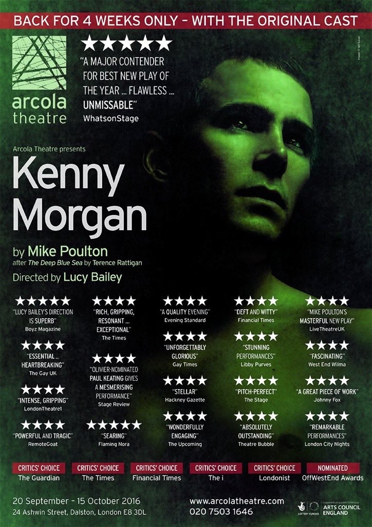 Paul Keating (@1paulkeating) on Twitter photo If you enjoyed Kenny Morgan <a href="/arcolatheatre/">Arcola Theatre</a> - Lucy Bailey and I are working together again on a new play “CLIVE” by Michael Wynne.
arcolatheatre.com/whats-on/clive/ If you enjoyed Kenny Morgan <a href="/arcolatheatre/">Arcola Theatre</a> - Lucy Bailey and I are working together again on a new play “CLIVE” by Michael Wynne.
arcolatheatre.com/whats-on/clive/
