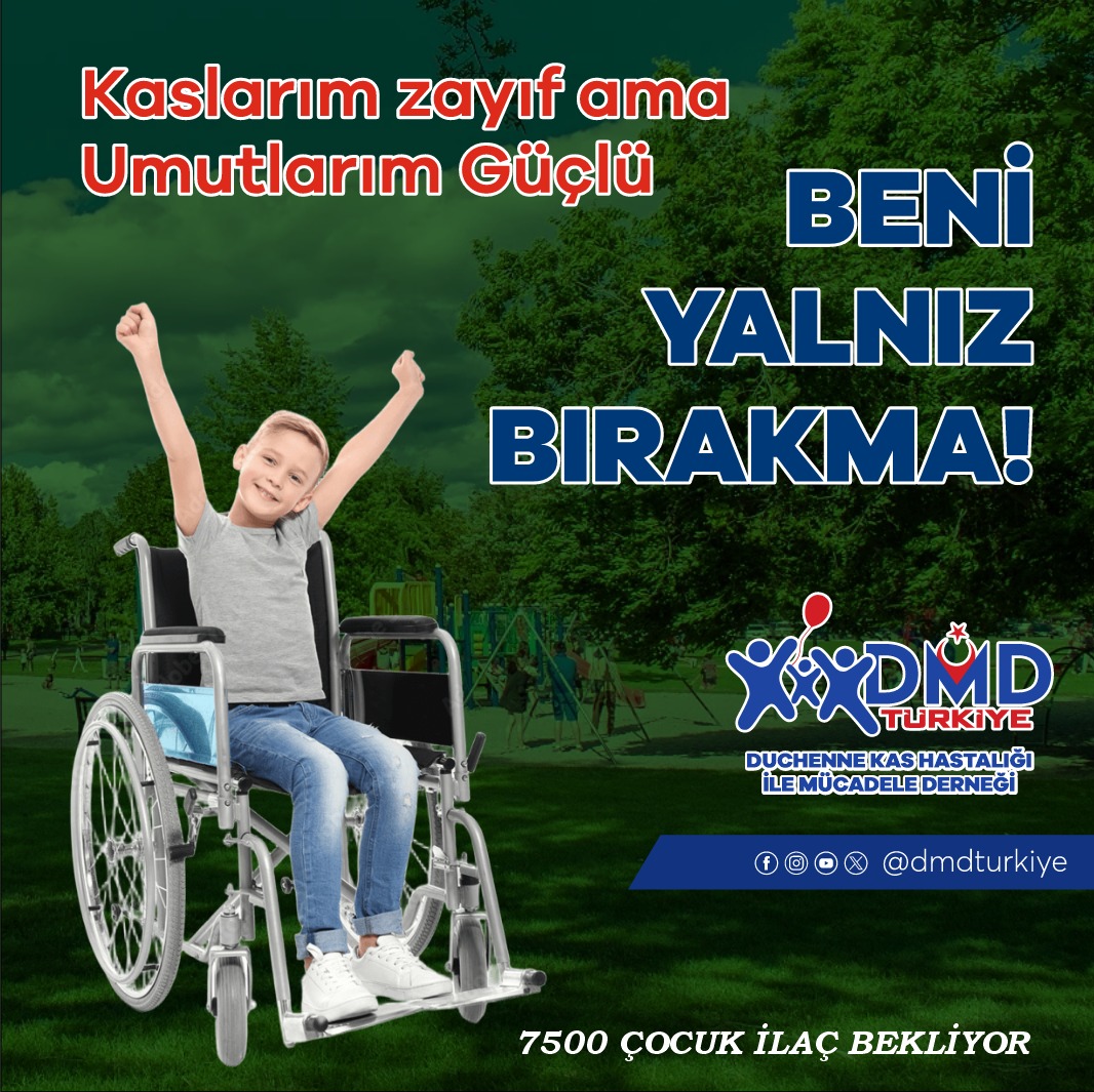 BetulCicek (@betul1911) on Twitter photo DMD’li çocuklar
bir gün değil, her gün hayallerini yaşayabilmeyi ister.⌛🎈❗1
#DMDtedaviBekliyor
#salı
<a href="/saglikbakanligi/">T.C. Sağlık Bakanlığı</a> <a href="/drmemisoglu/">Prof. Dr. Kemal Memişoğlu</a> <a href="/suayipbirinci/">Doç. Dr. Şuayıp Birinci</a> <a href="/DrYerebakan/">Dr. Halit Yerebakan</a> <a href="/sagliklicozum/">T.C. Sağlık Bakanlığı Sağlıklı Çözüm</a> DMD’li çocuklar
bir gün değil, her gün hayallerini yaşayabilmeyi ister.⌛🎈❗1
#DMDtedaviBekliyor
#salı
<a href="/saglikbakanligi/">T.C. Sağlık Bakanlığı</a> <a href="/drmemisoglu/">Prof. Dr. Kemal Memişoğlu</a> <a href="/suayipbirinci/">Doç. Dr. Şuayıp Birinci</a> <a href="/DrYerebakan/">Dr. Halit Yerebakan</a> <a href="/sagliklicozum/">T.C. Sağlık Bakanlığı Sağlıklı Çözüm</a>
