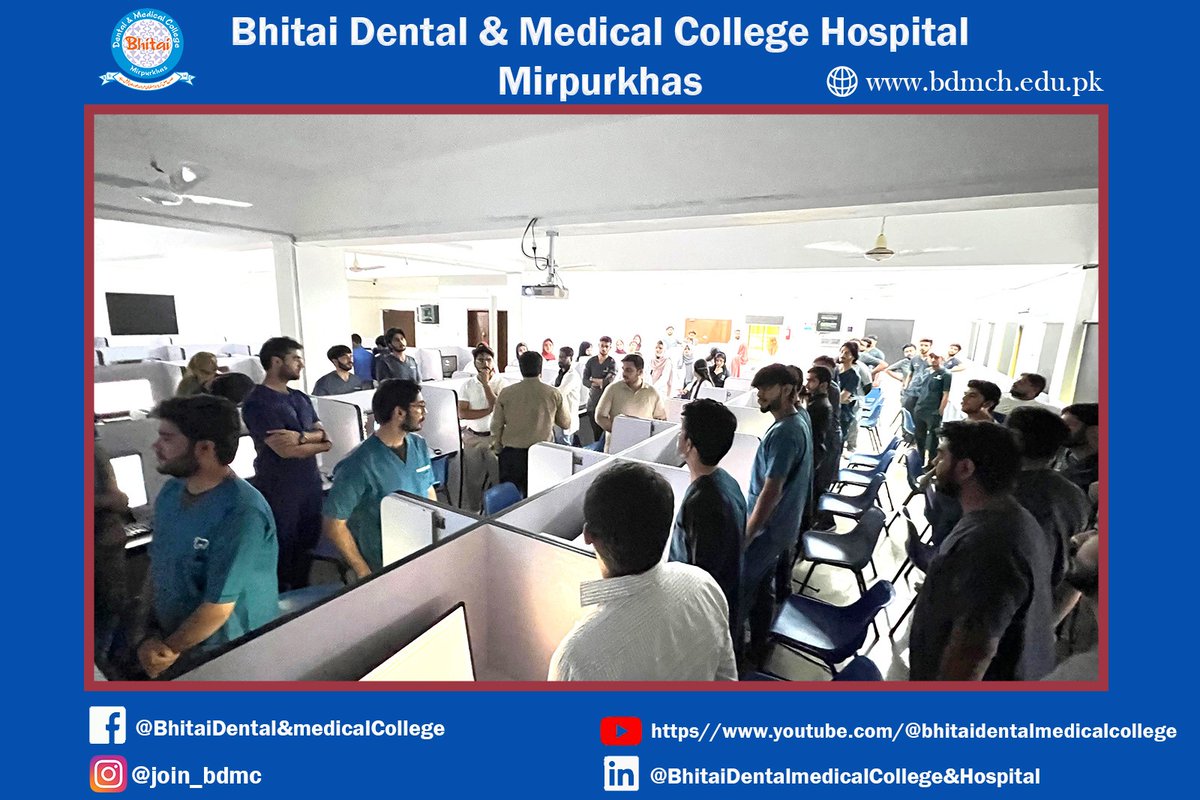 BDMCMPS's tweet image. 📚✨ SEMINAR HIGHLIGHTS | Essentials of Research ✨📚
Date: 28th July 2025
Venue: Bhitai Dental &amp;amp; Medical College, Mirpurkhas
#BDMC #ResearchMatters #EssentialsOfResearch #AcademicExcellence #DentalEducation #SPSS #Mendeley  #BhitaiUpdates #QEC #HPE #DrAliMaqbool