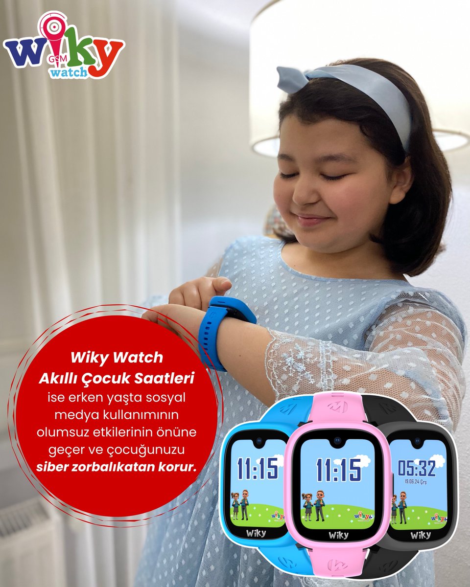 Çocuklarınızı siber zorbalığa karşı konuşmak önemlidir. Açık iletişim, sosyal medya deneyimlerini daha güvenli hale getirir.

Wiky Watch akıllı çocuk saatleri ise erken yaşta sosyal medya kullanımının olumsuz etkilerinin önüne geçer ve çocuğunuzu siber zorbalıktan korur.