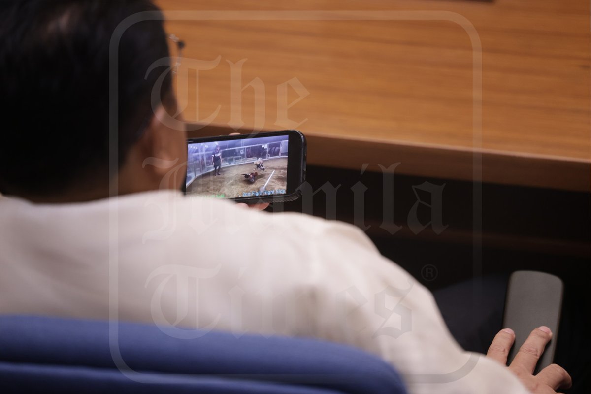 TheManilaTimes's tweet photo. LOOK: GUESS WHO?
Who is this lawmaker at the House of Representatives whose photo was taken by The Manila Times while watching on his mobile phone as the speakership vote was ongoing at the Batasan Pambansa Complex in Quezon City on July 28, 2025? https://t.co/K8eG1tiqUp