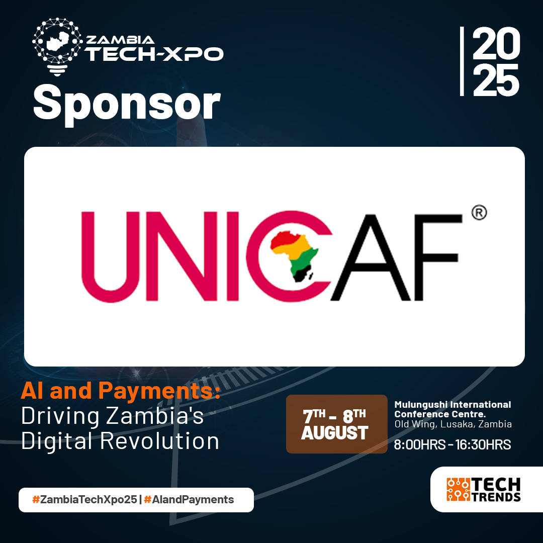 techtrends_zm's tweet image. We’re pleased to welcome UNICAF as a sponsor of Zambia Tech-Xpo 2025
As one of the largest online higher education platforms serving Africa, UNICAF is transforming access to affordable, internationally accredited degree programmes. By combining technology with education, UNICAF…