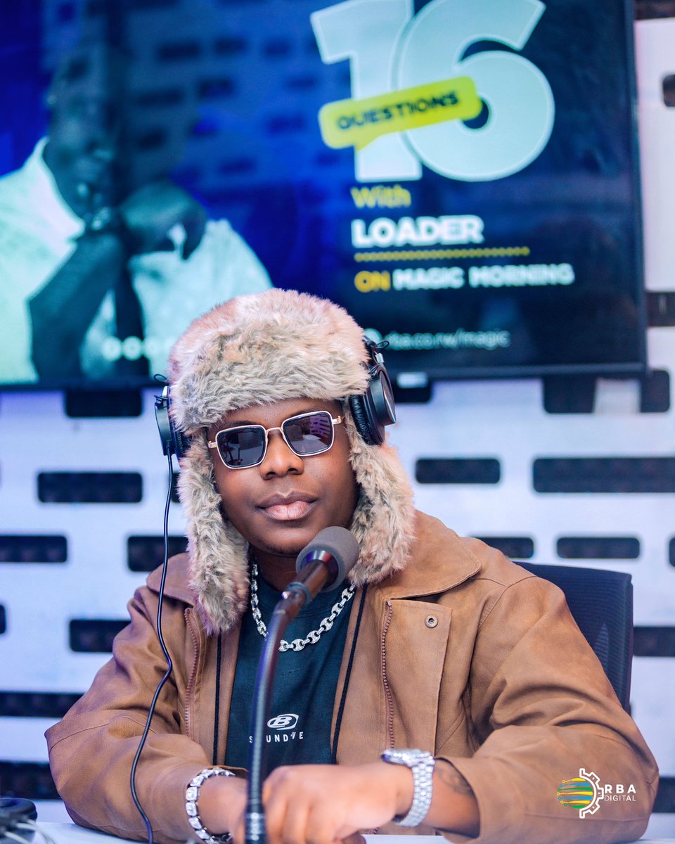 MagicFmRadio's tweet image. #16questions with @loader_250 🔥 #NYIRUBUGENGE✨🥳

#MagicMorning 6am-10am 

📸 @Bahizi_10837