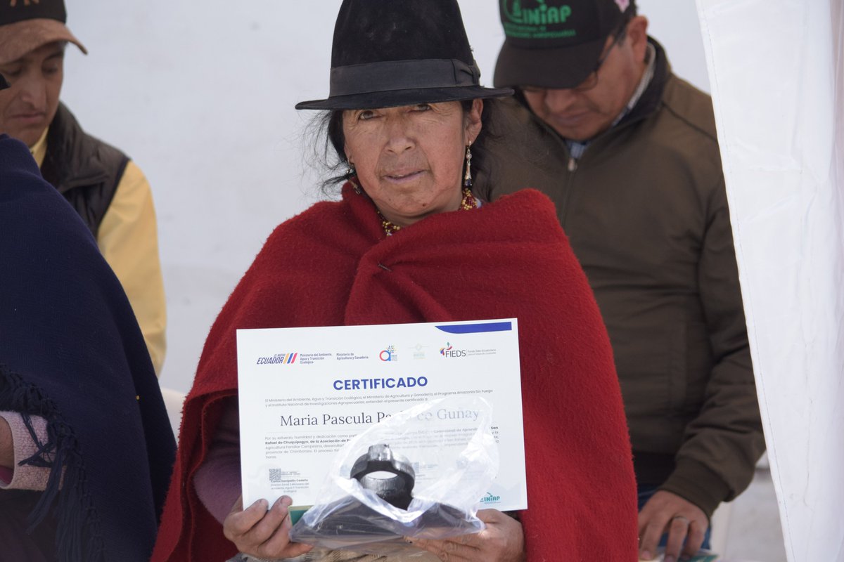 Programa Amazonía Sin Fuego Ecuador tweet media