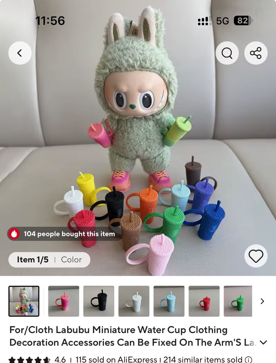 prisla vyplata takze sem kazdymu z mych ctyrech labubu koupila stanley cup