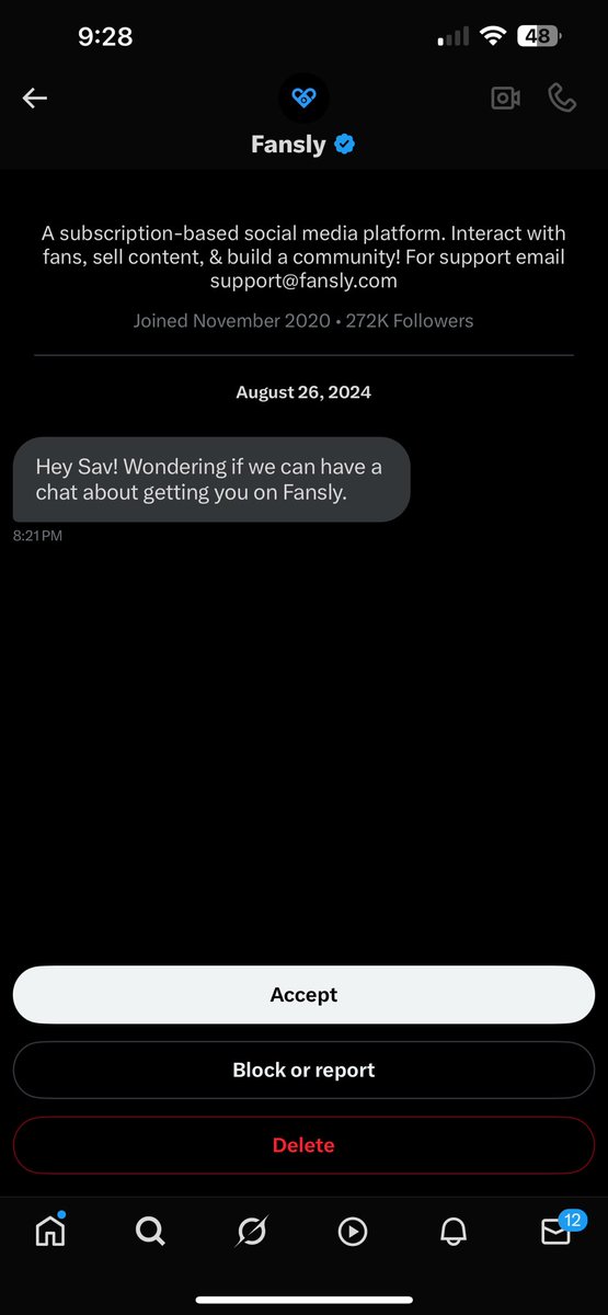 throwback to when fansly dmed me 😭