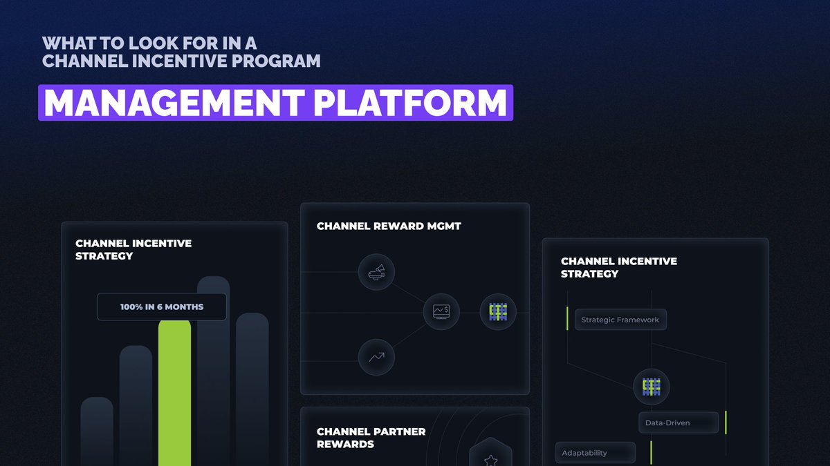 Channel_Fusion's tweet photo. The right incentive platform should boost performance, not just manage points.
Look for flexibility, visibility, and partner-first design.
Hereโs what matters:
https://t.co/stSOUYGeKm
#ChannelMarketing #IncentiveManagement #B2BMarketing https://t.co/TL80rg3PFe
