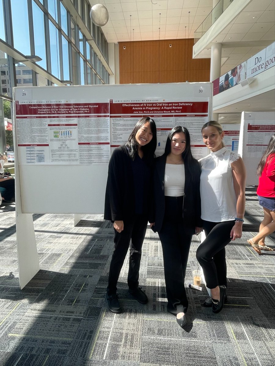 The PA Class of 2025 at #KatzTempleMed presented thoughtful, practice-driven research at this year’s Capstone Poster Presentations. We’re proud of the work they’ve done—and what it represents for the future of healthcare. #KatzTempleMadePA