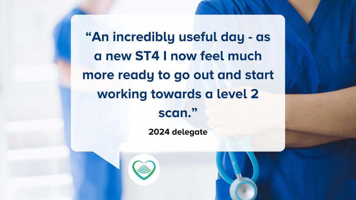 We know our BSE + <a href="/TheBJCA/">BJCA 📊</a> echo skills days are incredibly useful for attendees - but don't just take it from us! Last year's ST4s agree

Open registration for Manchester now available
Priority ST4 registration for London still available

Find out more: ow.ly/MGCO50WwBnO