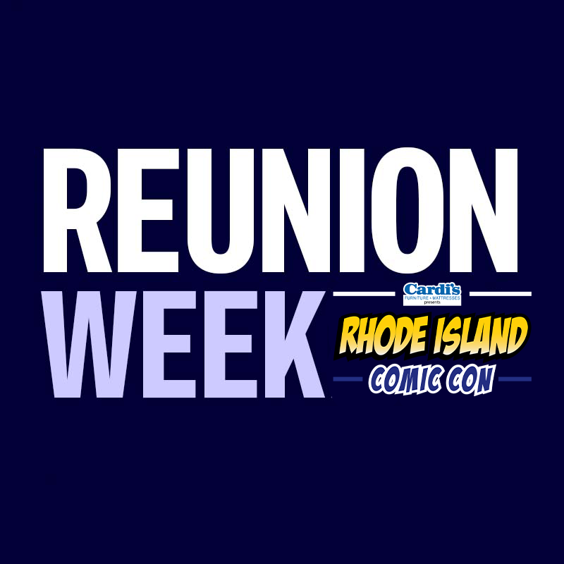 ricomiccon's tweet photo. It's Reunion Week at #RICC2025! Each day, we will announce guests from a particular TV show or movie. Each day will be different, so don't miss a day! Keep coming back... #reunionweek https://t.co/yUnZaGAdn9