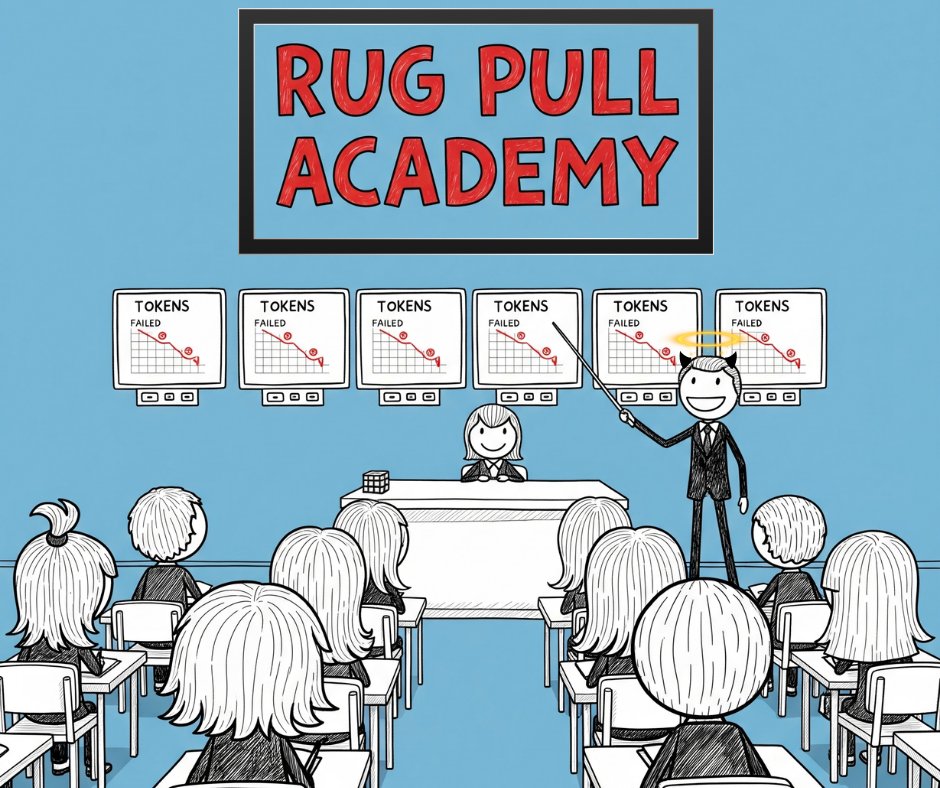rugpulacademy's tweet image. We know that you are rugged by many projects.

We’re here to teach you the signs.
To show you how NOT to get rugged..

by creating the most obvious RUG in history.

Welcome to $RUG
#WeWillRugYou (just not how you think (you never know😈))