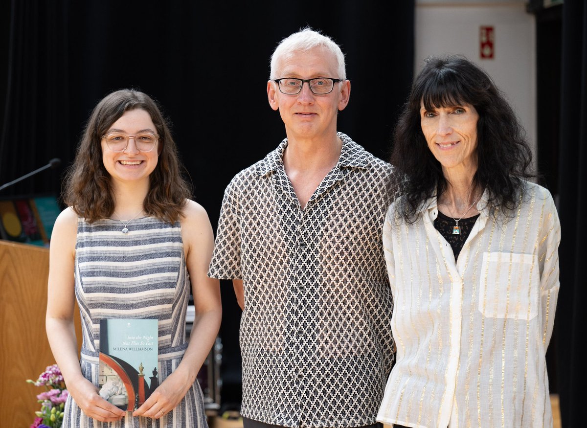 The #JHISS25 Poetry Programme kicked off this morning with the magical pairing of MILENA WILLIAMSON and KATHLEEN MCCRACKEN. Thank you both. 🙏🏼